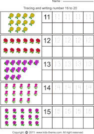 Number 11 15 Worksheets Kindergarten Writing Numbers Kindergarten Worksheets Number Worksheets