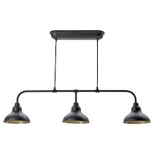 Agunnaryd Pendant Lamp With 3 Lamps 303 421 63 Ikea Greece In 2020 Pendant Lamp Lamp Black Pendant Lamp