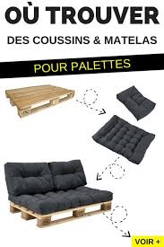 Ou Trouver Des Coussins Et Matelas Pour Fabriquer Des Meubles En Palettes Https Dormir Confortablement C Moveis De Paletes Moveis Decoracao Sofa De Paletes