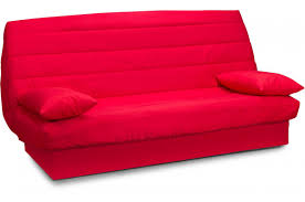 Choisir un convertible avec un matelas d'appoint représente une solution économique judicieuse si vous n'en avez pas l'utilité au quotidien. Banquette Clic Clac 3 Places Mousse Haute Resilience Rouge Noemie Canape Convertible Pas Cher