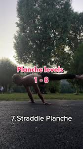 Planche levels 1-8