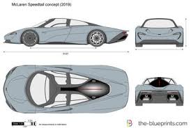 Mclaren Speedtail Concept Vector Drawing In 2020 Car Drawings Concept Car Design Mclaren