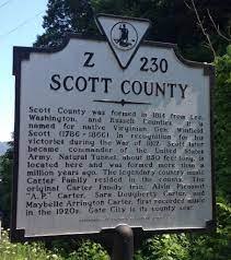 Scott County Virginia Named For Winfield Scott Historical Marker Scott County Historical Marker Virginia Is For Lovers