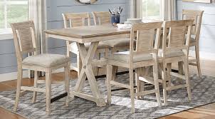 Nantucket Breeze White 5 Pc Counter Height Dining Room Rooms To Go Dining Room Sets Affordable Dining Room Sets Dining Table In Kitchen
