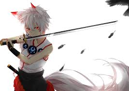 In anime and in movies, sometimes different races/species of humanoid people. 4531856 Short Hair Sword White Hair Elsword Anime Anime Girls Red Eyes Animal Ears Wallpaper Mocah Hd Wallpapers