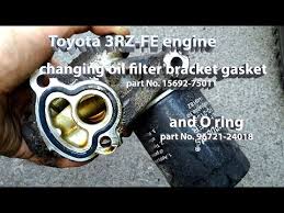 7/26/2021 (if ordered today) estimated ship date: 3rz Fe Engine Changing Oil Filter Bracket Gasket By Petruchio