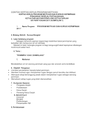 Kertas kerja projek pembangunan koleksi kertas percubaan upsr (sjkc)  muat turun pdf. Contoh Kertas Kerja Program Motivasi Pengawas