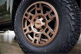 In daily trips on the highway, the wrangler is buzzy and busy and irritating, actively reminding you it'd rather be on rocky trail. Amazon Com Toyota Genuine 17 Bronze Trd Pro Wheel Set W Black Lug Nuts Set Ptr20 35110 F5 X4 Pt076 60200 02 X4 Bundle Automotive