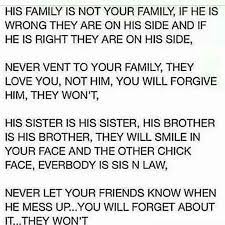 Love and care quotes talk about how love is a perfect mix of all emotions that are entitled to any human being. His Family Is Not Your Family Taken Quotes Life Facts Real Quotes