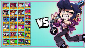 Be the last one standing! Bibi 1v1 Against Every Brawler Her Knockback Is Crazy Youtube