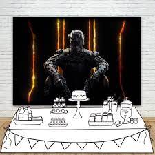 These call of duty invitations are inspired by the popular video game, call of duty ghosts. Buy Call Of Duty Modern Warfare Backdrop 7x5ft Happy Birthday Video Game Black Ops Background For Boy Birthday Party Vinyl Backdrops Call Of Duty Banner Online In Indonesia B094qmk839
