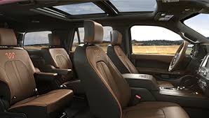The front seats are now both heated and ventilate. 2020 Ford Expedition