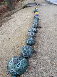 Rock Snake winds its way around lake and captivates community