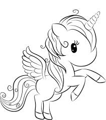 Dibujos Para Colorear Unicornio