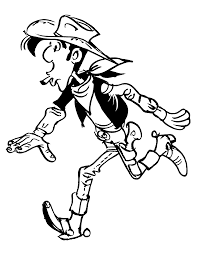 Lucky Luke Run Coloring Pages For Kids Ghc Printable Lucky Luke Coloring Pages For Kids Lucky Luke Cartoon Faces Looney Tunes Cartoons