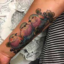 Forearm Bird And Flower Tattoo Lilac Breasted Roller Birds Best Tattoo Design Ideas Forearm Tattoo Girl Little Bird Tattoos Tattoos For Kids