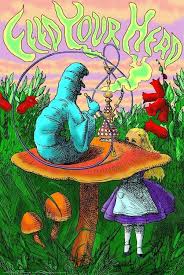 Black Alice In Wonderland Cartoon Alice In Wonderland Caterpillar Hookah Black Light Poster Alice In Wonderland Poster Alice In Wonderland Drawings Alice In Wonderland Aesthetic