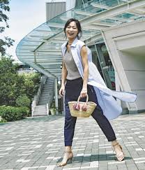 ストライプ ノースリーブ ロングワンピース Sサイズ（シャツワンピースコーデ50選！着回し力無限大のアイテム、大人はこう着るのが正解 – STORY  [ストーリィ] オフィシャルサイト）