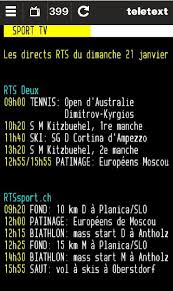 The other is rts un. Rts Sport Voici Le Programme Du Jour Sur Rts Deux Et Facebook