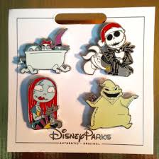 This two pin set features jack and sally from the nightmare before christmas. Disney S Nightmare Before Christmas Pins Etsy