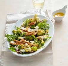 Hahnchen Romanesco Salat Rezept Salat Essen Und Trinken Rezepte Hahnchen