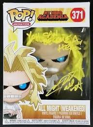 His famous quote starting with hey villain, have you ever heard these words. Christopher Sabat Signed All Might My Hero Academia Funko Pop W Proof Quote Ebay