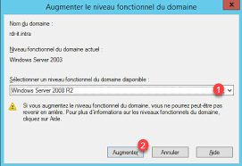 Active Directory Increase The Functional Level Of The Domain And The Forest