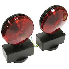 Reese Towpower Red Red Magnetic Base Tow Light 73864 The Home Depot