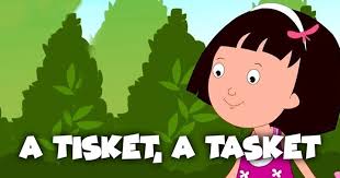 A tisket, a tasket, a green and yellow basket. Rhymes Songs For Kids A Tisket A Tasket Facebook
