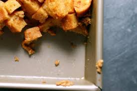 Stir flour, sugar, cinnamon, baking soda, baking powder, salt, and nutmeg together in a large bowl. Pumpkin Bread Pudding Smitten Kitchen