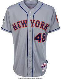 48 jacob degrom jerseys are awesome sports gifts for anybody that you know who roots for the new york mets. 2015 Jacob Degrom Game Worn National League Division Series New Lot 80205 Heritage Auctions