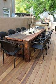 37 Creative Diy Outdoor Furniture Ideas With Images Outdoor Patio Table Diy Outdoor Furniture