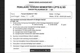 Perubahan energi lainnya adalah perubahan energi listrik menjadi energi gerak. Soal Ulangan Kelas 3 Tema 6 Subtema 1 Dan 2 Sekolahdasar Net