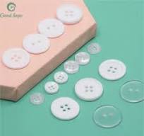 Ceramic Zirconia Buttons Blue 4 Holes Luxury Shirt Buttons ...