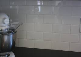 The tile is crystal glass, the color is feather and i used 3x12. White Subway Tile Splashback White Subway Tiles Kitchen Backsplash Subway Tile Backsplash Kitchen Beveled Subway Tile