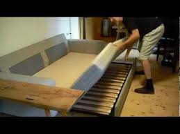 Mainstays mission wood arm futon heirloom cherry assembly instructions. Sofa Cama De Madera Youtube Ikea Ektorp Sofa Ektorp Sofa Ikea Sofa Bed