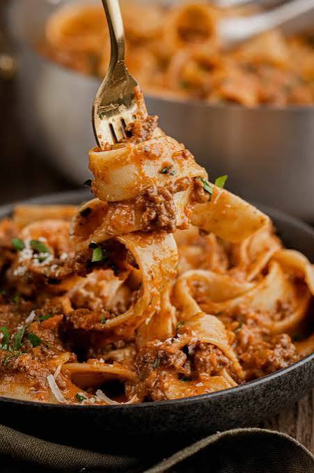 Lamb Bolognese (The Best Lamb Pasta!) - Foxes Love Lemons