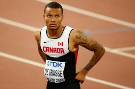 He won the silver medal in the 200 m and bronze medals in both the 100 m and 4×100 m relay at the 2016 summer olympics in rio de. First Impressions Andre De Grasse Series World Athletics