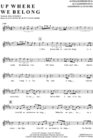 Joe Cocker Up Where We Belong Feat Jennifer Warnes Pin On Saxophon Noten Bei Notendownload