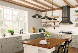 Rustic contemporary french style kitchen designs home design via. 40 Modern Rustic Kitchen Design Ideas Wayfair