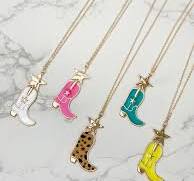 Cowboy Boot Pendant Necklaces – Prep Obsessed Wholesale