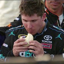 Happy National Peanut Butter & Jelly Day to Denny Hamlin, only.