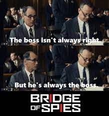 Bridge of spies has two distinct halves. Bridge Of Spies 2015 Movie Trailers Songs Quotes One Liners Posters Mymovierack