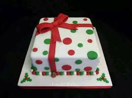 Christmas Big Square Cake Christmas Cake Designs Christmas Cakes Easy Christmas Cake Decorations
