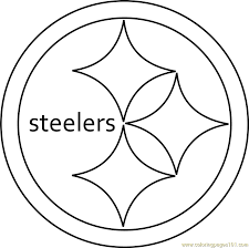 Hover over an image to see how the coloring page will look. Pittsburgh Steelers Logo Coloring Page For Kids Free Nfl Printable Coloring Pages Online For Kids Coloringpages101 Com Coloring Pages For Kids