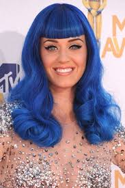 Use your curling iron to flip your hair upwards, creating this dramatic swoop. 22 Blue Hair Trends Celebrities Who Have Rocked Blue Hair
