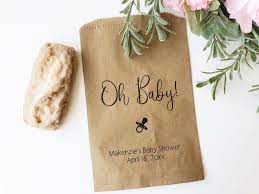 Baby Shower Favor Bags Baby Boy Girl Baby Shower Donut Bags Etsy Baby Shower Favor Bag Baby Shower Treat Bags Baby Shower Treats
