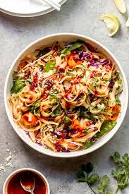 But come on trust me.this thai shrimp and noodles salad won't let you down, fresh and full of flavors. 25 Minute Chili Garlic Rice Noodle Salad Little Broken