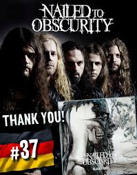 nailed to obscurity enter the german album charts with