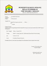 Jenis surat ini juga beranekaragam seperti surat keputusan, undangan dan lain sebagainya. Download Contoh Undangan Formal Untuk Kepala Sekolah Contoh Isi